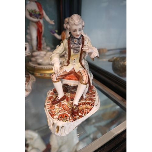 127 - Collection of figurines to include Capodimonte