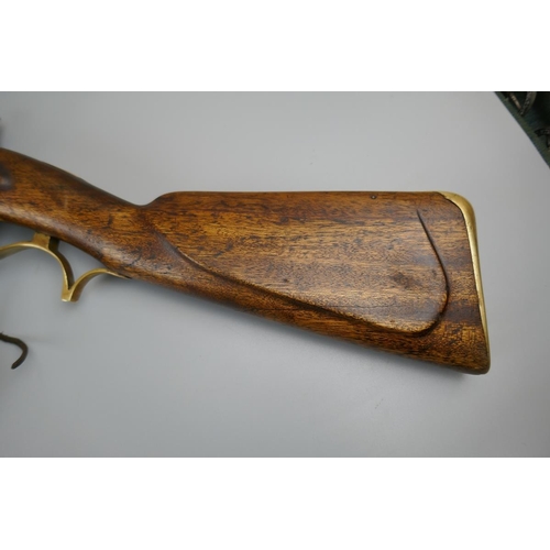 131 - Working replica baker rifle (smooth bore) with bayonet - Licence required(UK buyer only)