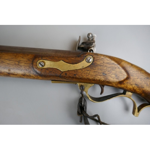 131 - Working replica baker rifle (smooth bore) with bayonet - Licence required(UK buyer only)