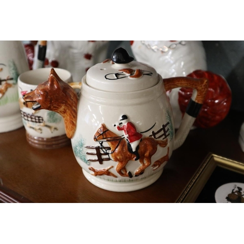 173 - Collection of ceramics to include Staffordshire dogs and miniatures