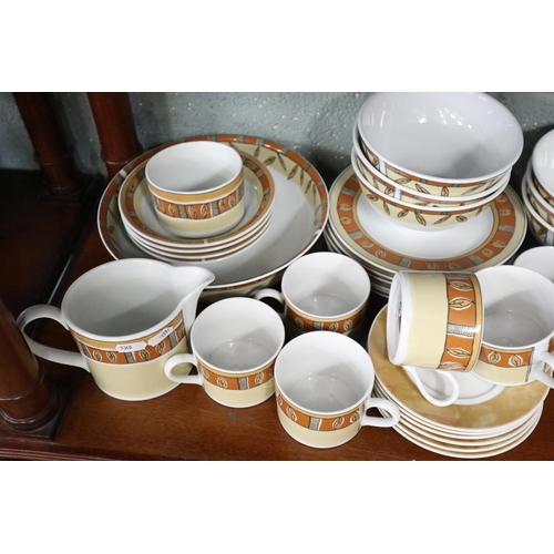 174 - Ceramics to include Susie Cooper Keystone and Royal Worcester Sienna