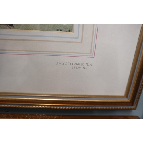 218 - Set of 4 prints by J W M Turner