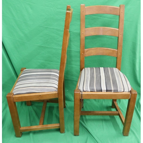 229 - Set of 8 dining chairs