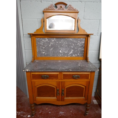 232 - Satinwood wash-stand