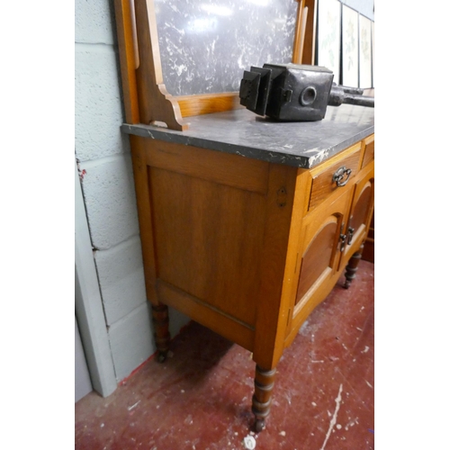 232 - Satinwood wash-stand