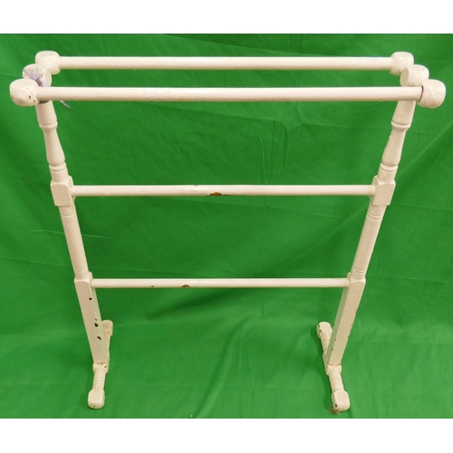 268 - Painted towel rail