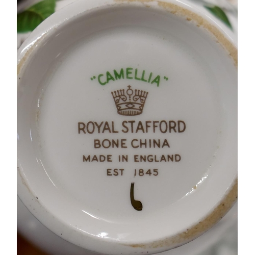 305 - Collection of ceramics to include Royal Stafford part tea service and 2 figurines