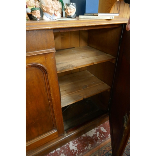 333 - Antique mahogany chiffonier - Approx W: 111cm D: 54cm H: 103cm