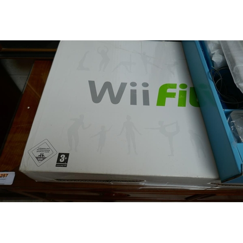 348 - Nintendo Wii together with Wii fit and Wii sport