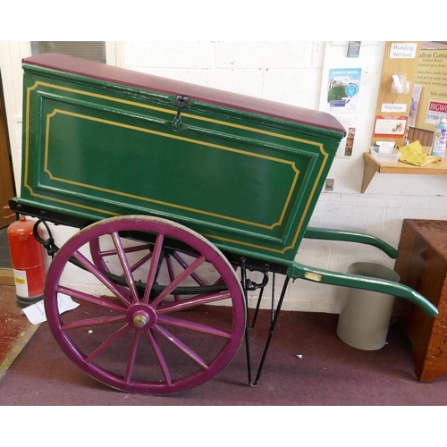 401 - Hand made hand truck made in Bradford 1893 by H C Slingsby 1st truck on their production line - Full... 