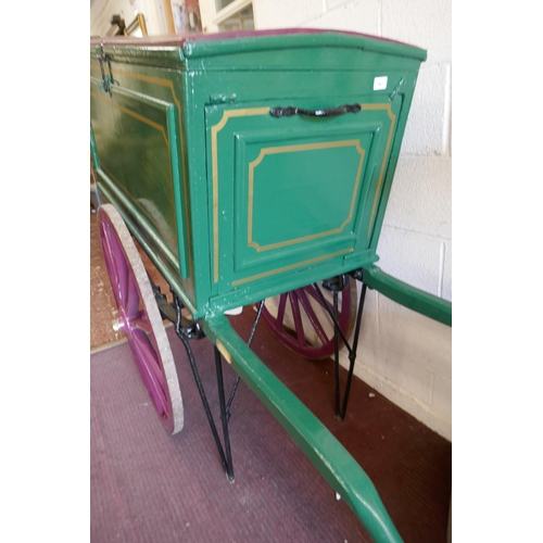 401 - Hand made hand truck made in Bradford 1893 by H C Slingsby 1st truck on their production line - Full... 