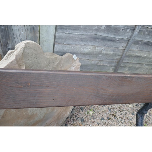 470 - Garden bench - Approx length: 207cm