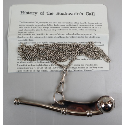 67 - Boatswain's whistle