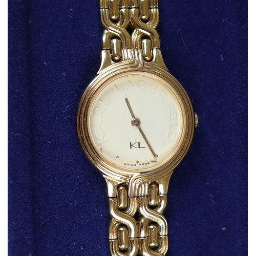 68 - Karl Lagerfeld ladies watch in W/O