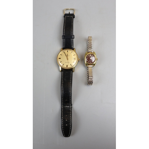 70 - His and hers Certina watches - gents Bristol 235 automatic and ladies Mayfair automatic