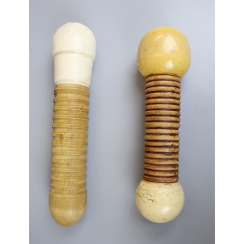 79 - 2 unusual ivory items