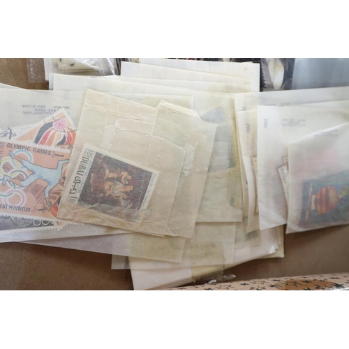 94 - Collection of stamps and postcards