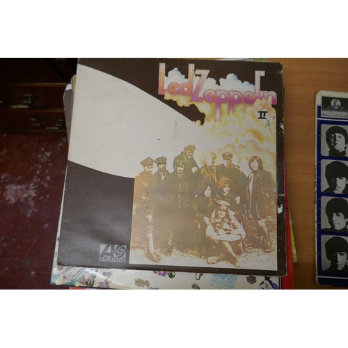 273 - Collection of records to include Beatles albums