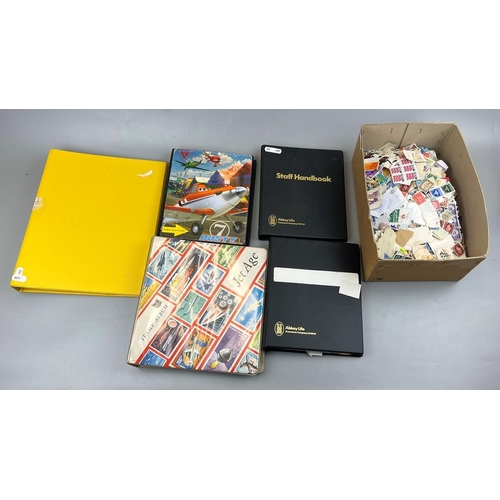 108 - Collection of stamps and stamp albums