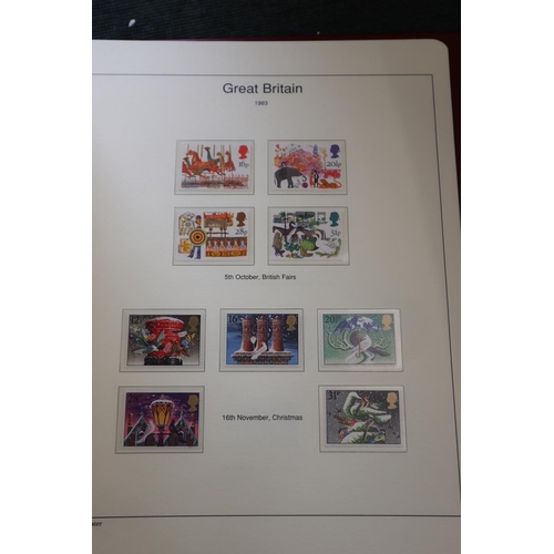 111 - Stamp collection (red albums)