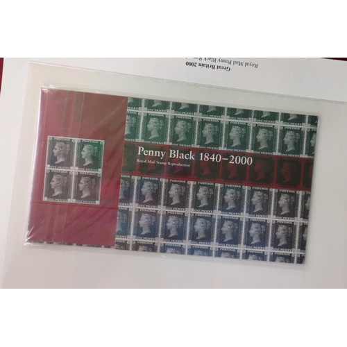 111 - Stamp collection (red albums)