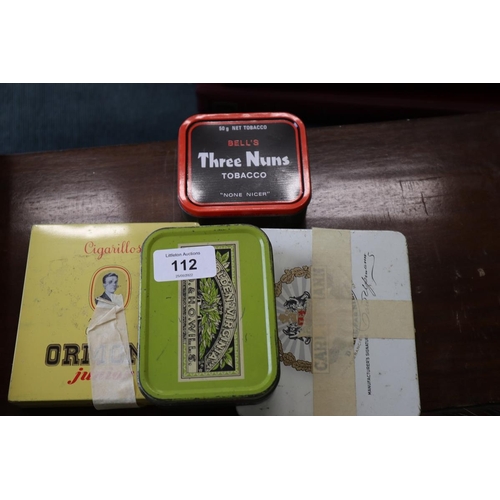 112 - Stamp collection and accessories