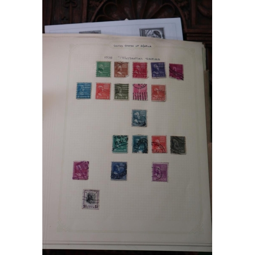 112 - Stamp collection and accessories