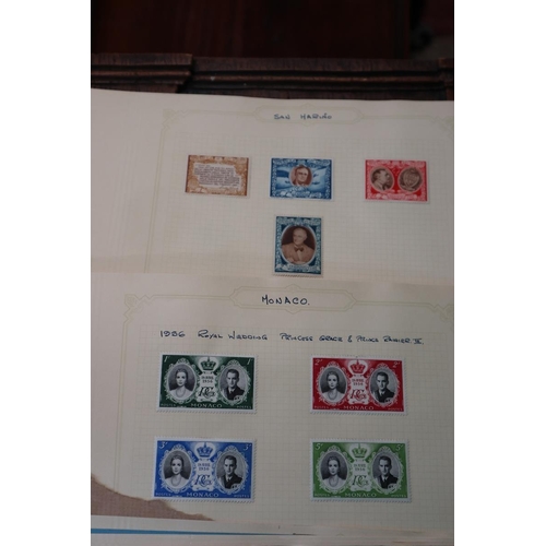 112 - Stamp collection and accessories