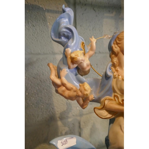 139 - Mary Queen of Heaven ceramic figure - Approx. height: 42cm