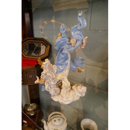 139 - Mary Queen of Heaven ceramic figure - Approx. height: 42cm