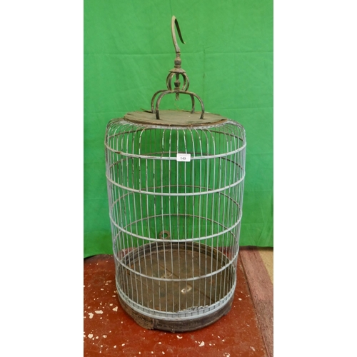 149 - Early to mid 20th century bamboo birdcage