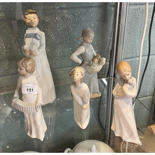 151 - Collection of Lladro and Nao