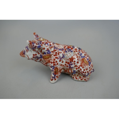 163 - 3 Amari animal figurines