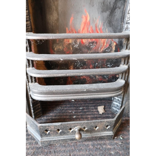 346 - Cast iron fire surround to include fire