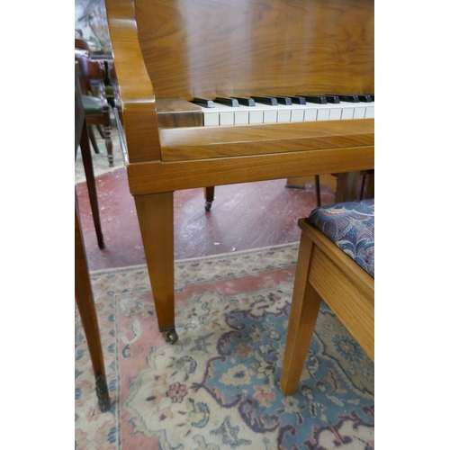 362 - Challen of London baby grand piano & duet stool