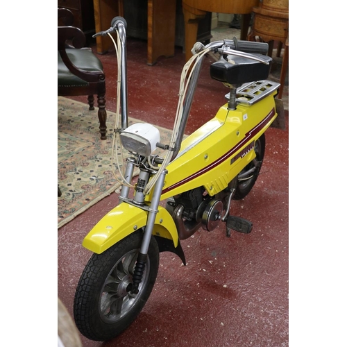 396 - 1975 Mobylette 49cc moped Motobecane mobyx, Tax and MOT exempt in good working order - with V5