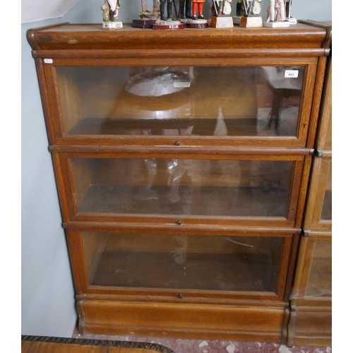 402 - Globe Wernicke bookcase