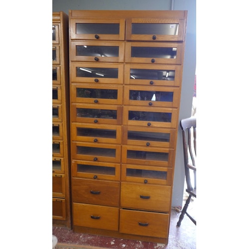 405 - Haberdashery cabinet - Approx: W: 92cm D: 50cm H: 199cm