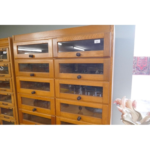 405 - Haberdashery cabinet - Approx: W: 92cm D: 50cm H: 199cm