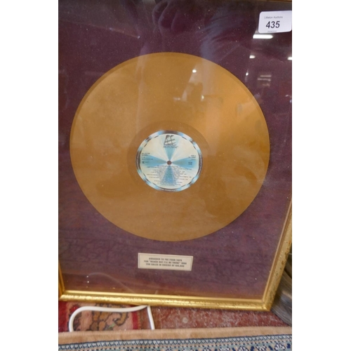 435 - 3 framed Motown gold discs - Approx. size: 43cm x 54cm