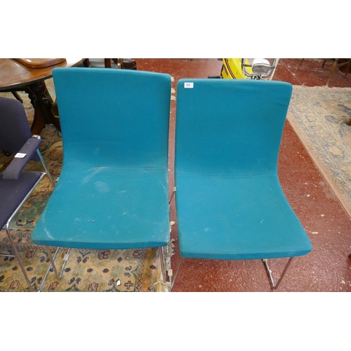 455 - Pair of retro chairs