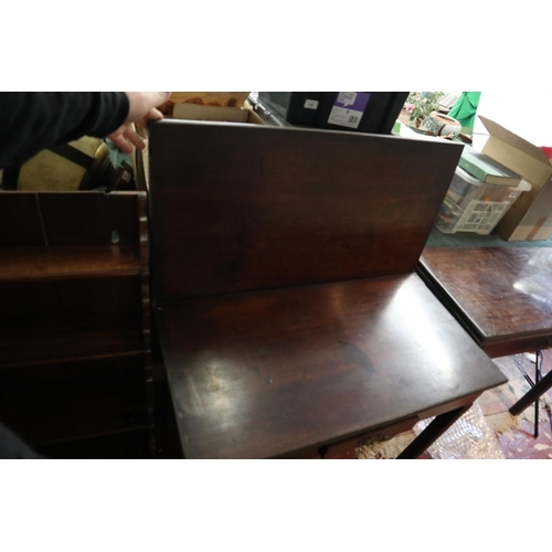 116 - Early 19thC tea table in mahogany