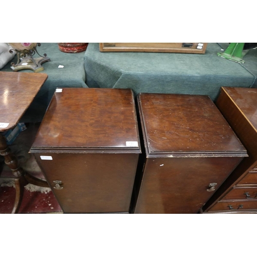 130 - Pair of 20C pot cupboards