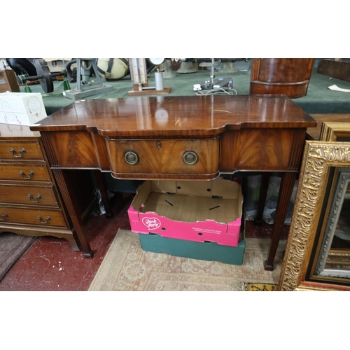 134 - Regency style mahogany sideboard - Approx size W: 114cm D: 53cm H: 84cm