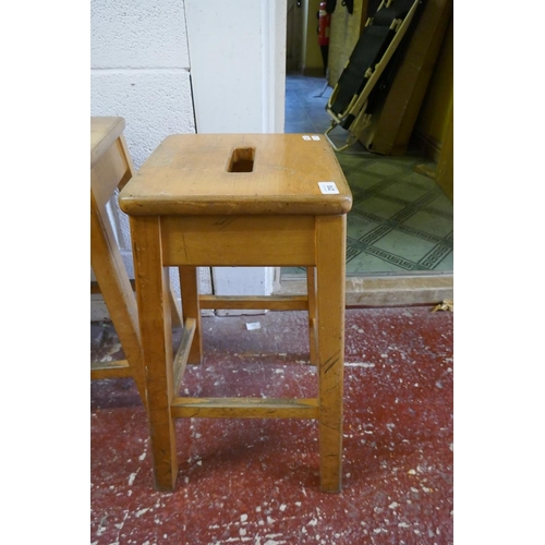 210 - Set of 4 science lab stools