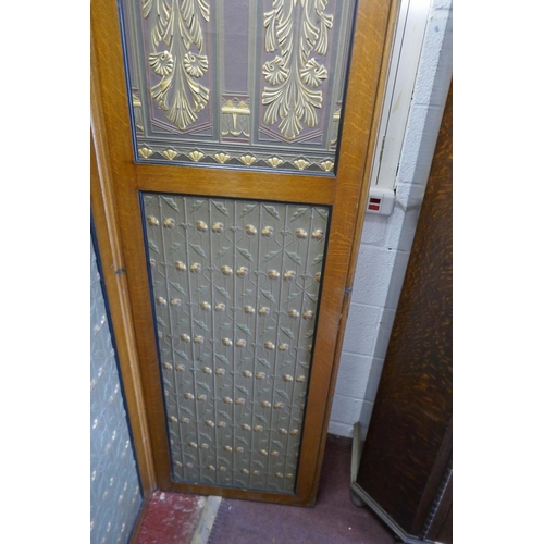 214 - 4 fold Art Deco room divider screen