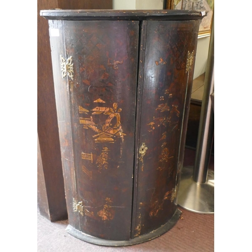 225 - Antique Oriental corner cupboard