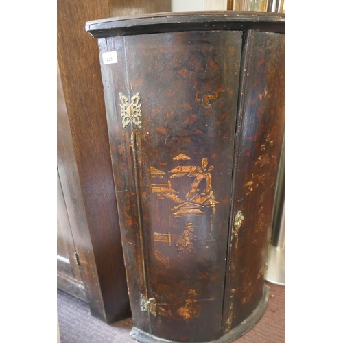 225 - Antique Oriental corner cupboard