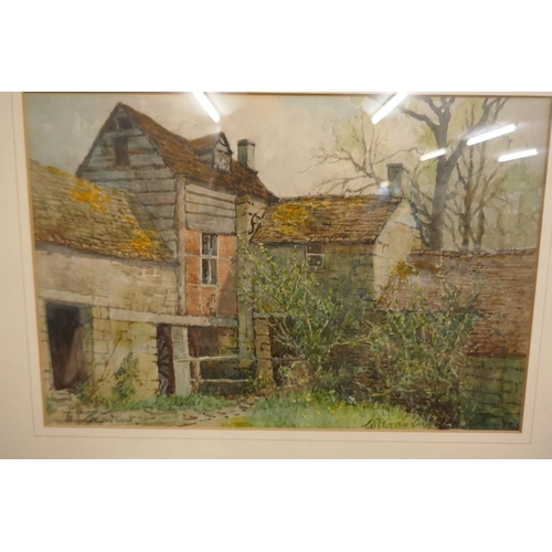 231 - 3 Watercolours - Walter Joseph Craven local interest