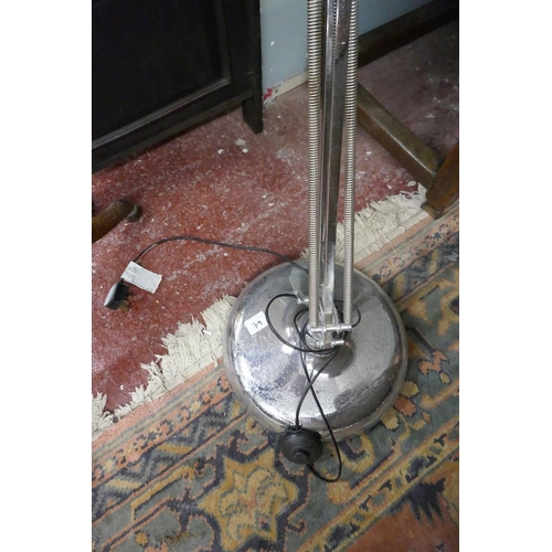 238 - Large floor standing Anglepoise style adjustable lamp